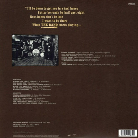 The Band - The Band - AudioSoundMusic