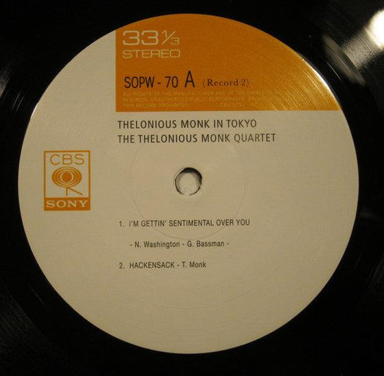 The Thelonious Monk Quartet – Monk In Tokyo (2LP) - AudioSoundMusic