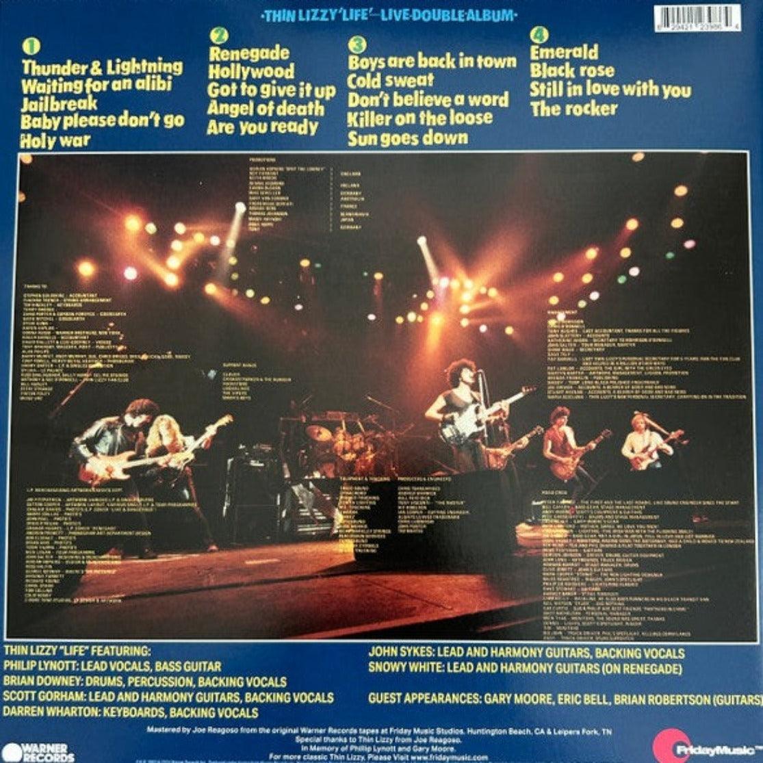 Thin Lizzy - Live-Life (2LP, Translucent Blue vinyl) – AudioSoundMusic