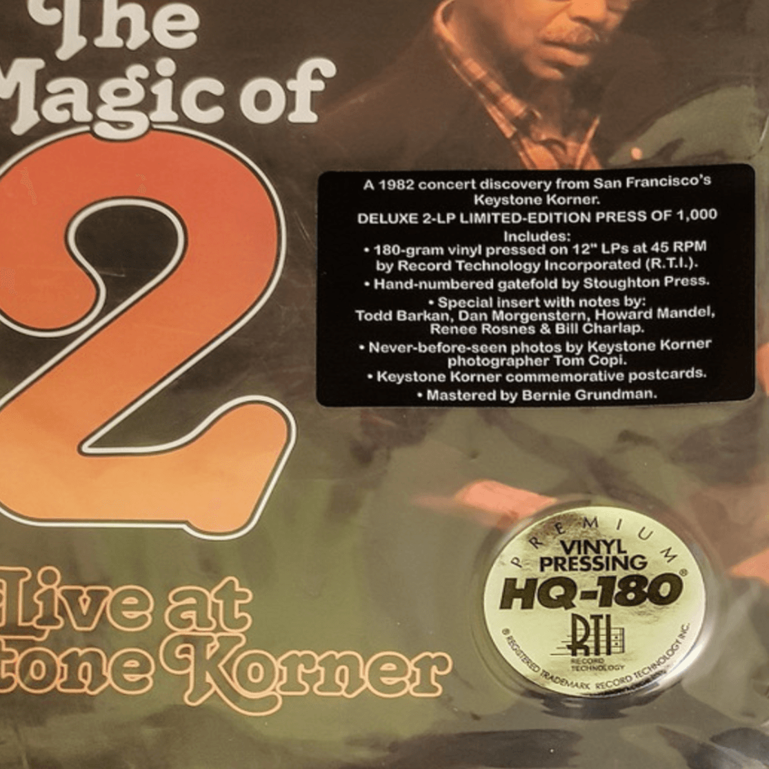 レゾナンスレコード  Flanagan Magic of 2 Tommy Flanagan, Jaki Byard – The Magic of 2 - Live at Keystone