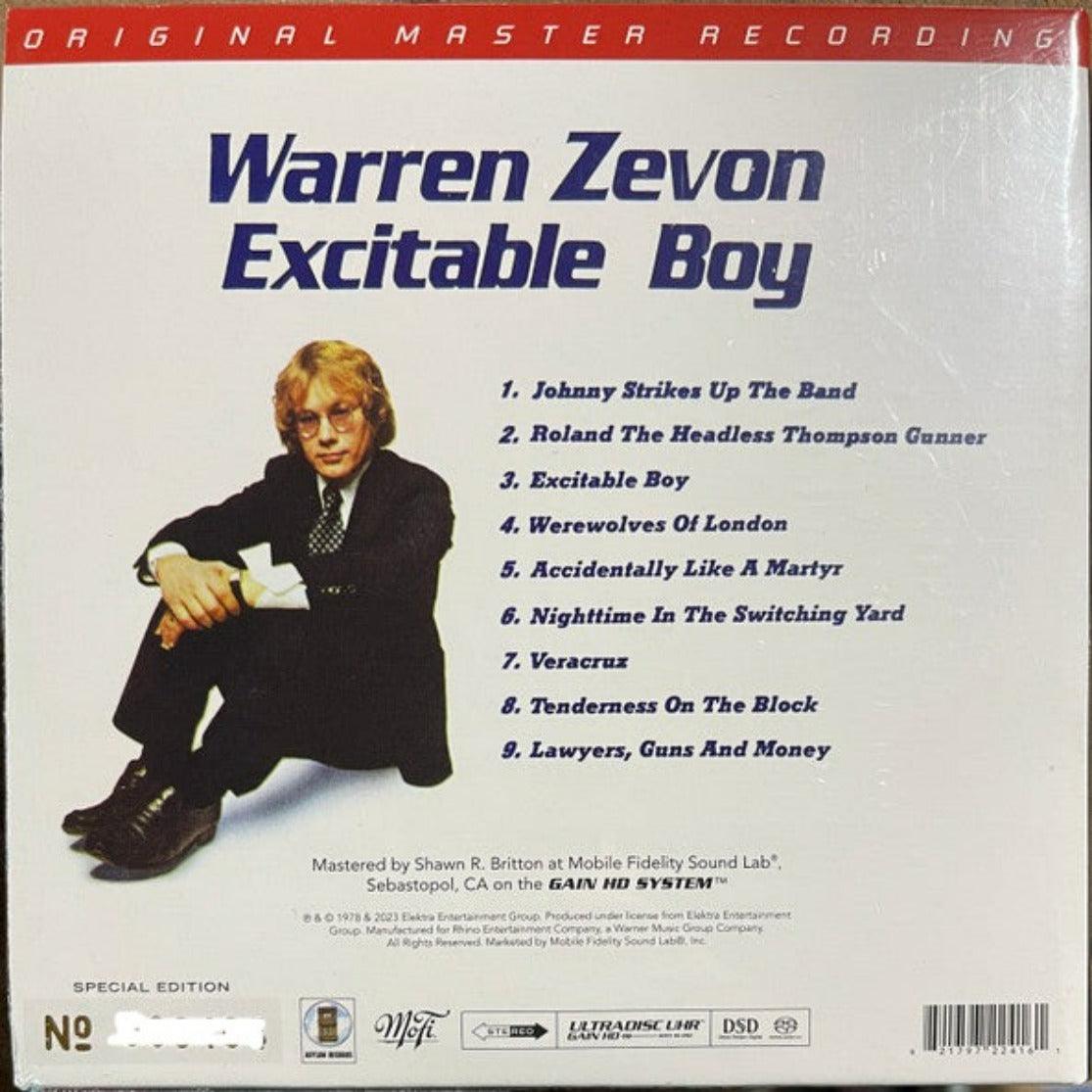 Warren Zevon・Excitable Boy・SACD MFSL Warren Zevon - Excitable Boy (Hybrid SACD, Ultradisc UHR
