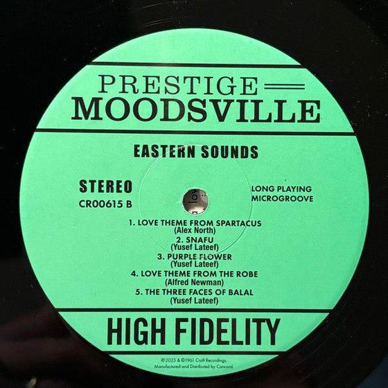 Yusef Lateef – Eastern Sounds (Craft Recordings) - AudioSoundMusic