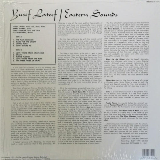 Yusef Lateef – Eastern Sounds (Original Jazz Classics) - AudioSoundMusic