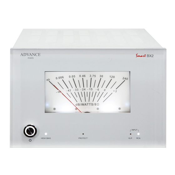 SOLID STATE POWER AMPLIFIER ADVANCE BX2 MONO (two units)