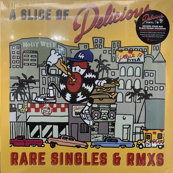 <transcy>A Slice Of Delicious Vinyl: Rare Singles & RMXs (vinyle rouge)</transcy>
