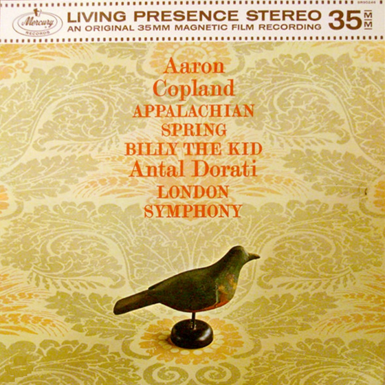 <transcy>Aaron Copland - Appalachian Spring & Billy The Kid - Antal Dorati & The London Symphony Orchestra (2LP, 45 tours)</transcy>