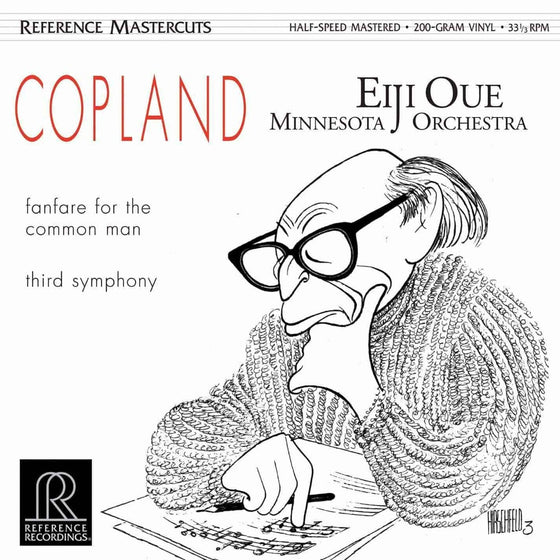 Aaron Copland - Fanfare For The Common Man & Third Symphony - Eiji Oue (200g, Half-speed Mastering)