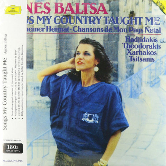 Agnes Baltsa - Songs my country taught me (Digital Recording)