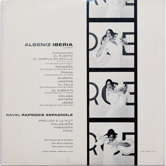 Albeniz - Iberia - Ravel - Rapsodie Espagnole - Jean Morel (2LP, 200g)