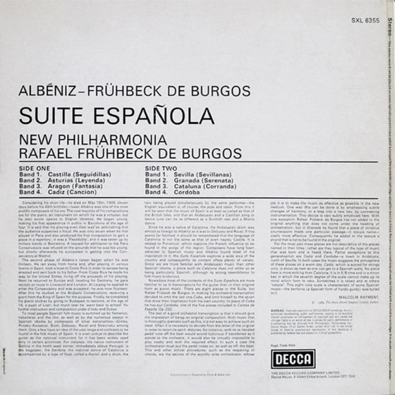 Albeniz - Suite Espanola - Fruhbeck De Burgos