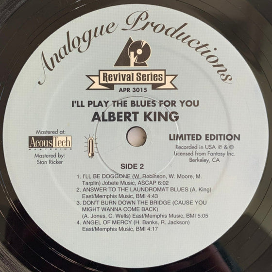 Albert King – I'll Play The Blues For You