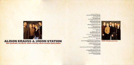 <transcy>Alison Krauss & Union Station - So Long So Wrong (2LP, Ultra Analog, Half-speed Mastering, 45 tours)</transcy>