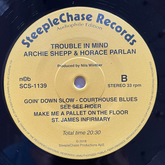 Archie Shepp & Horace Parlan – Trouble In Mind