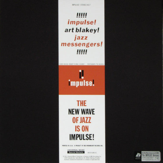 <transcy>Art Blakey & The Jazz Messengers – Art Blakey!!!!! Jazz Messengers!!!!! (2LP, 45 tours)</transcy>