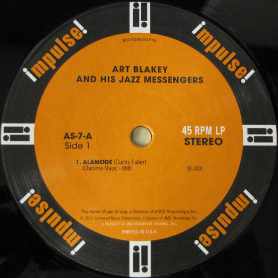 <transcy>Art Blakey & The Jazz Messengers – Art Blakey!!!!! Jazz Messengers!!!!! (2LP, 45 tours)</transcy>
