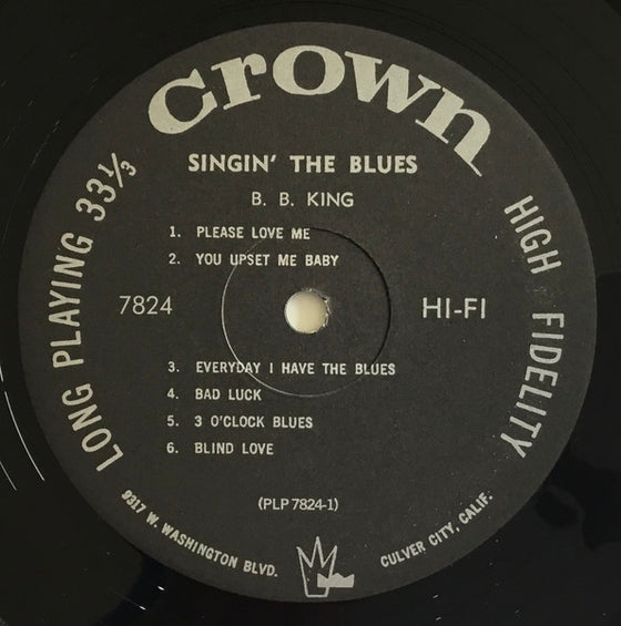 <tc>B.B. King - Singin' The Blues (Edition Japonaise)</tc>