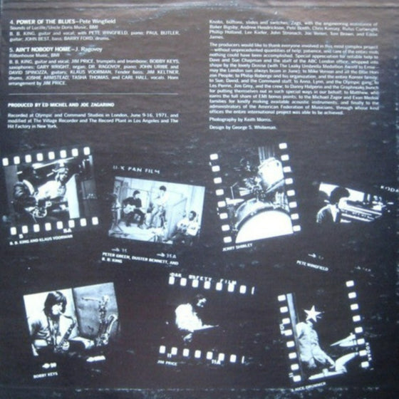 B.B. King ‎– In London (Translucent blue vinyl)