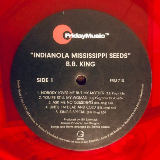 <tc>B.B. King – Indianola Mississippi Seeds (Vinyle translucide rouge)</tc>