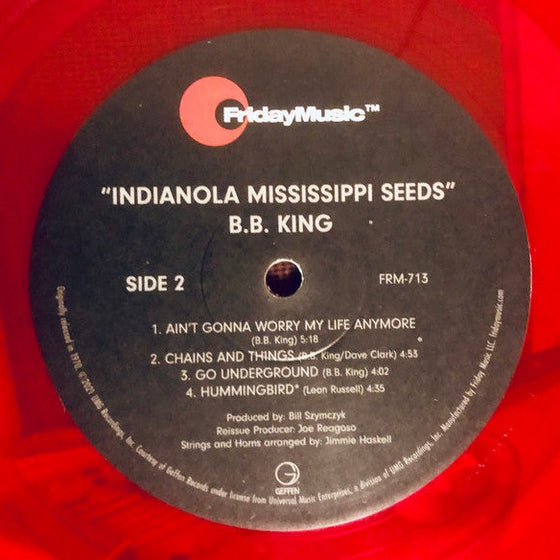 <tc>B.B. King – Indianola Mississippi Seeds (Vinyle translucide rouge)</tc>
