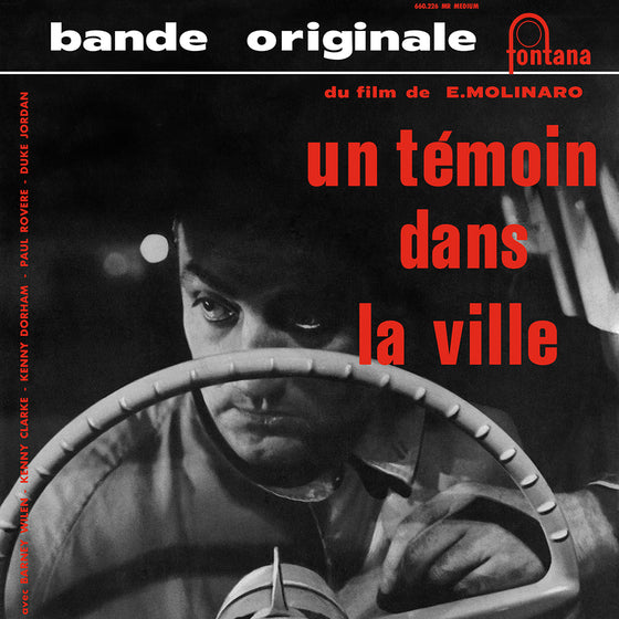 Barney Wilen – Un Temoin dans la Ville (10" Vinyl)
