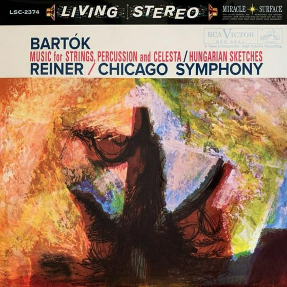 Bartok - Music For Strings, Percussion and Celesta - Hungarian Sketches - Fritz Reiner - Chicago Symphony Orchestra (200g)