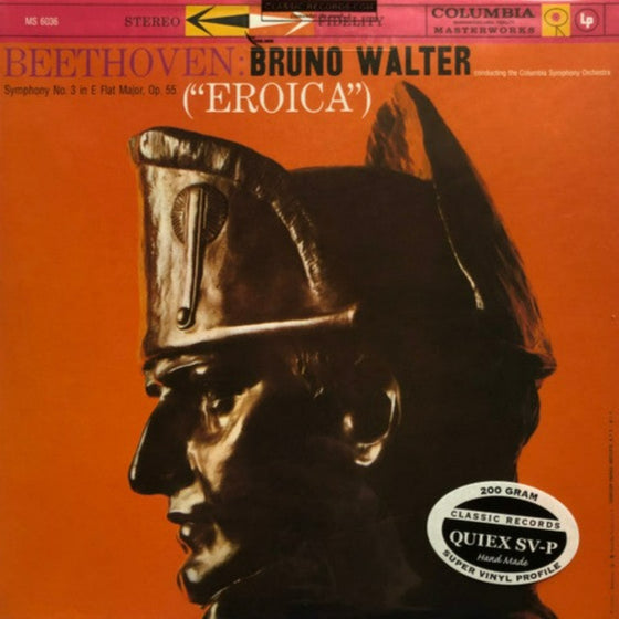 Beethoven – Symphony Eroica - Bruno Walter & The Columbia Symphony Orchestra (200g)