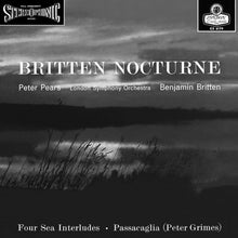  <transcy>Benjamin Britten – Peter Grimes (Four Sea Interludes and Passacaglia) & Nocturne (2LP, 45 tours)</transcy>