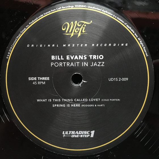 Bill Evans Trio – Portrait In Jazz (2LP, 45 RPM, Box, 1STEP, SuperVinyl)