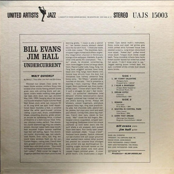 Bill Evans & Jim Hall - Undercurrent (Pure Pleasure)
