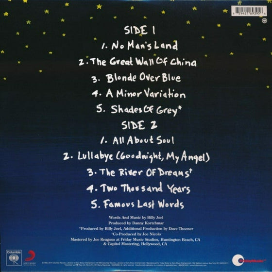 <transcy>Billy Joel - River of Dreams (vinyle rouge translucide)</transcy>