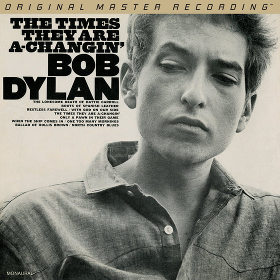 <transcy>Bob Dylan - The Times They are a-Changin (2LP, Mono, Ultra Analog, Half-speed Mastering, 45 tours)</transcy>