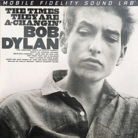 <transcy>Bob Dylan - The Times They are a-Changin (2LP, Stereo, Ultra Analog, Half-speed Mastering, 45 tours)</transcy>