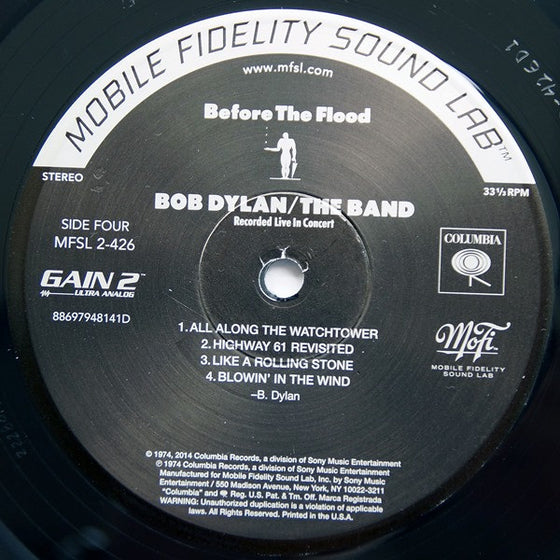 Bob Dylan & The Band – Before The Flood (2LP, 45RPM, Ultra Analog, Half-speed Mastering)