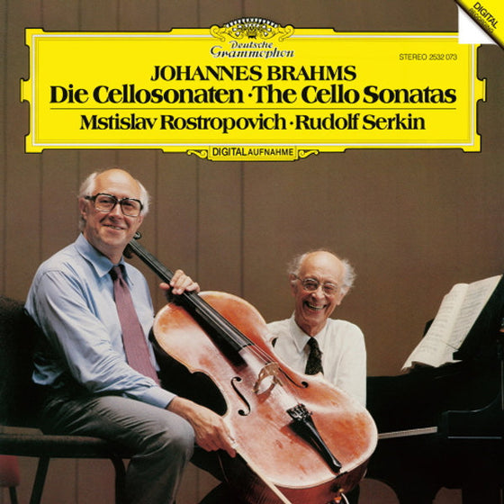 <transcy>Brahms - Sonatas for cello and piano - Mstislav Rostropovich & Ruldof Serkin (Enregistrement Digital)</transcy>