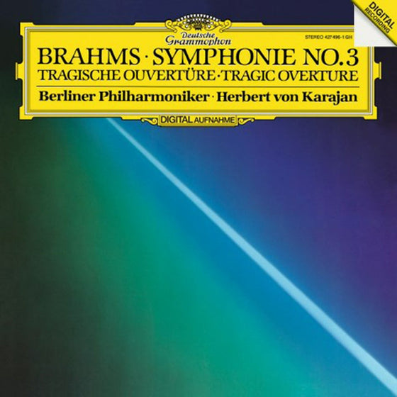 <transcy>Brahms - Symphonie N°3 & Ouverture Tragique - Herbert von Karajan (Enregistrement Digital)</transcy>