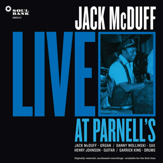 <tc>Brother Jack McDuff - Live At Parnell's (3LP, Restauration digitale)</tc>