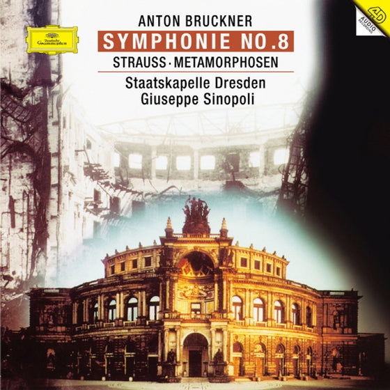<transcy>Bruckner - Symphony No.8 & Strauss - Metamorphosen - Giuseppe Sinopoli (2LP, Coffret)</transcy>