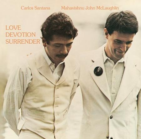 <transcy>Carlos Santana & John McLaughlin - Love Devotion Surrender (vinyle translucide doré, Friday Music)</transcy>