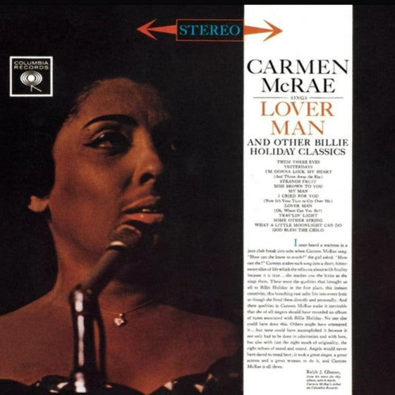 Carmen McRae - Sings Lover Man & Other Billie Holiday Classics