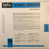 Chet Baker Quartet Featuring Dick Twardzick - Chet Baker in Paris, Vol 1 (Mono)