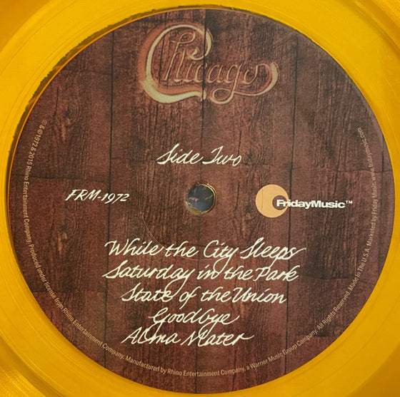 <tc>Chicago - Chicago 5 (Vinyle doré)</tc>