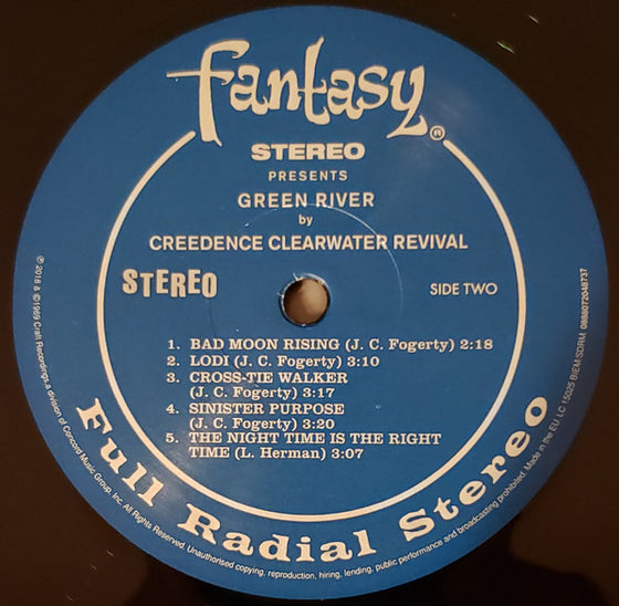 Creedence Clearwater Revival – Green River (Half-speed mastering)
