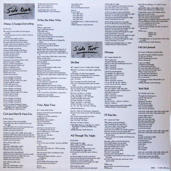 Cyndi Lauper - She's So Unusual (MOFI Silver Label, Ultra Analog, Half-speed Mastering, 140g)