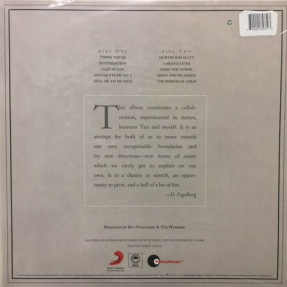 <transcy>Dan Fogelberg & Tim Weisberg - Twin Sons Of Different Mothers (Vinyle Translucide)</transcy>