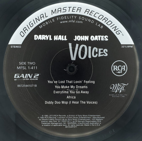 <tc>Daryl Hall & John Oates – Voices (Ultra Analog)</tc>