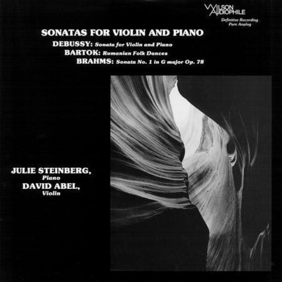 <transcy>Debussy, Brahms, Bartok - Sonates pour violon et piano - Julie Steinberg & David Abel (200g)</transcy>