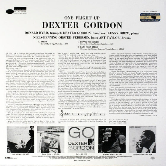 Dexter Gordon - One Flight Up (Cisco Music)