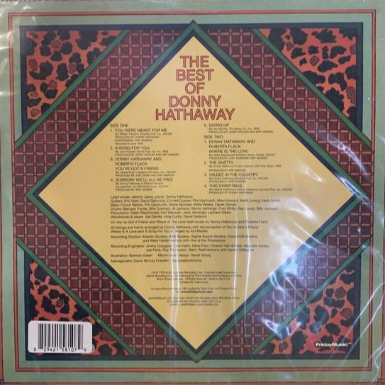 <transcy>Donny Hathaway - The Best Of Donny Hathaway (Vinyle translucide doré)</transcy>