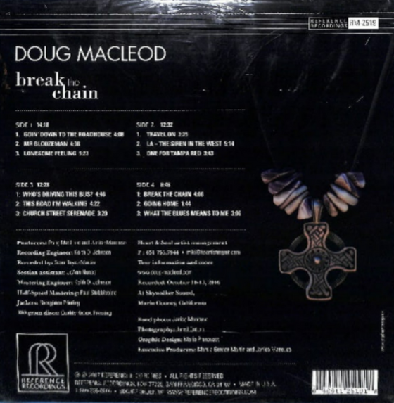 <transcy>Doug MacLeod - Break The Chain (2LP, 45 tours, Half-speed Mastering)</transcy>