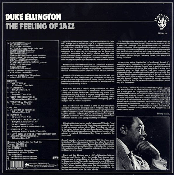 <tc>Duke Ellington - Feeling of Jazz</tc>